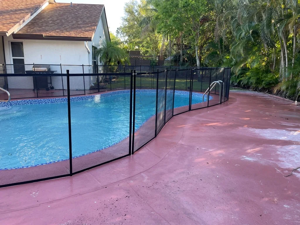 pool fence installation in Delray Beach