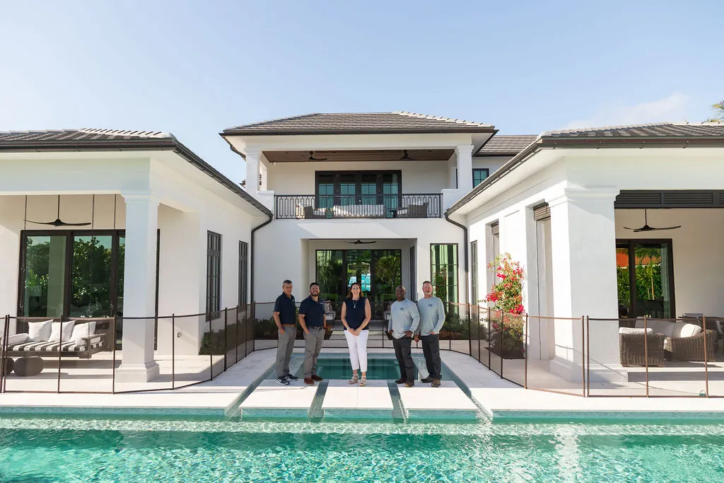 Team installed pool fence palm beach gardens